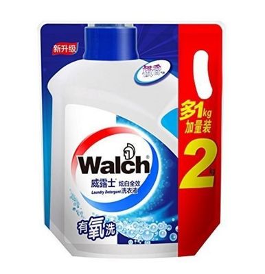塗り紙印刷 裏側シール 包装用プラスチック製の洗濯粉袋