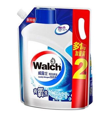 塗り紙印刷 裏側シール 包装用プラスチック製の洗濯粉袋