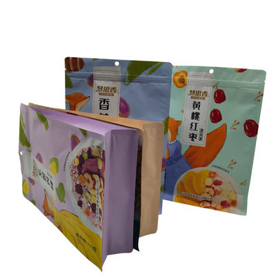 カスタム食品グレード スタンドアップポック スナックグラノラとより多くのためのプラスチック包装袋