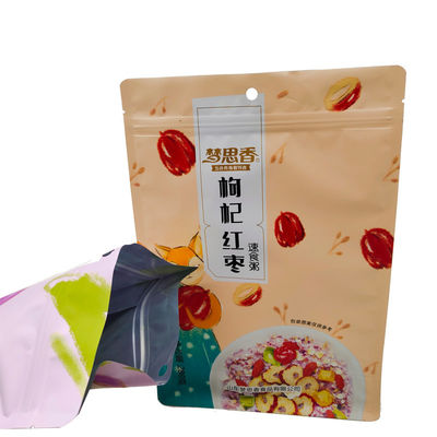 カスタム食品グレード スタンドアップポック スナックグラノラとより多くのためのプラスチック包装袋