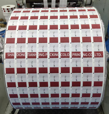 フレックスグラフィック印刷 塩包装 フィルムロール 防湿 食品品種 PE コーティング 紙