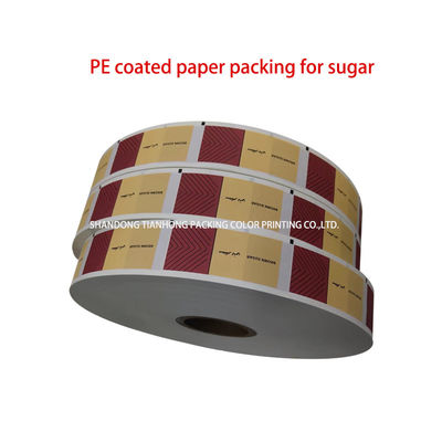 ペッパーパッケージ用の特殊紙 パーソナライズドデザイン 58g ロール形 PE コーティング紙