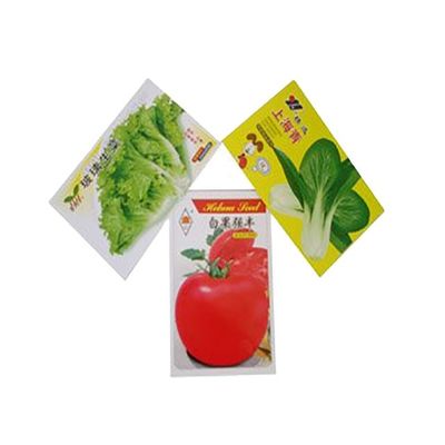 熱密封 農耕用 プラスチック 野菜 種子 梱包袋 パーソナライズ
