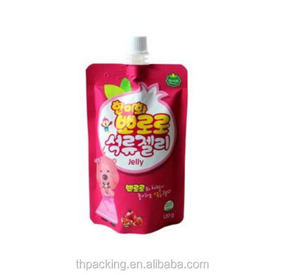 EN137/ROHS/ISO9001/ISO2008 認証された食品液体包装用スプートトップバッグ