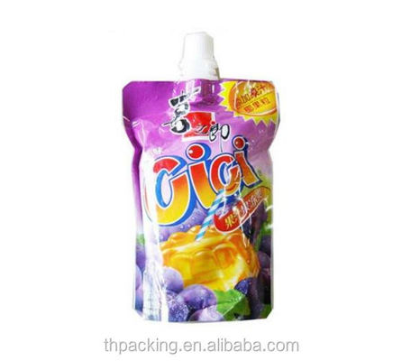 EN137/ROHS/ISO9001/ISO2008 認証された食品液体包装用スプートトップバッグ