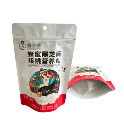 カスタマイズされた Zip Lock Bags for Food Grade Packaging ラミネート素材で作られた